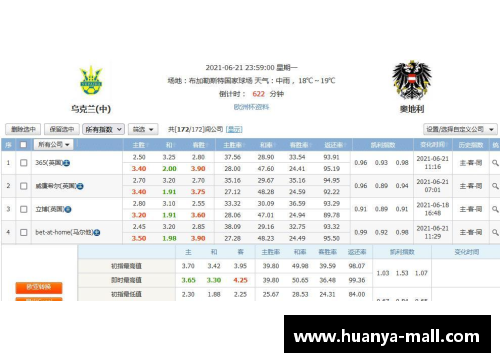 足球比分网：全面解读即时指数